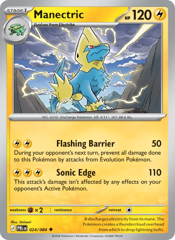 Manectric — Pitch Black