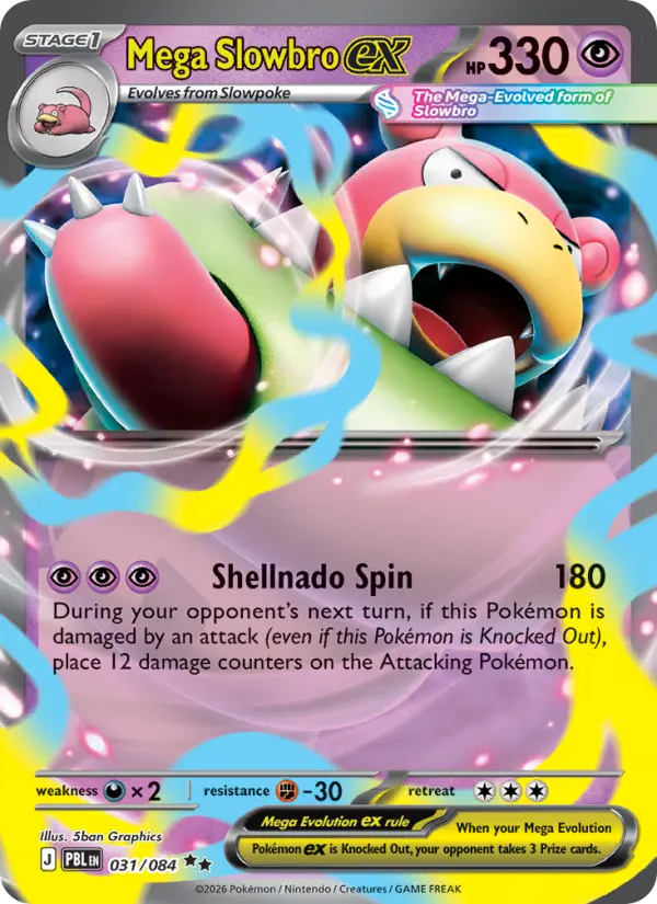 Mega Slowbro ex — Pitch Black