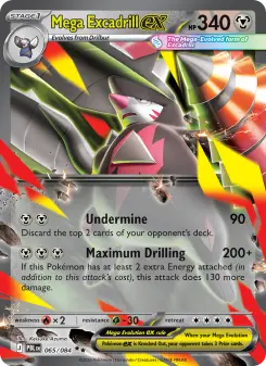 Mega Excadrill ex — Pitch Black