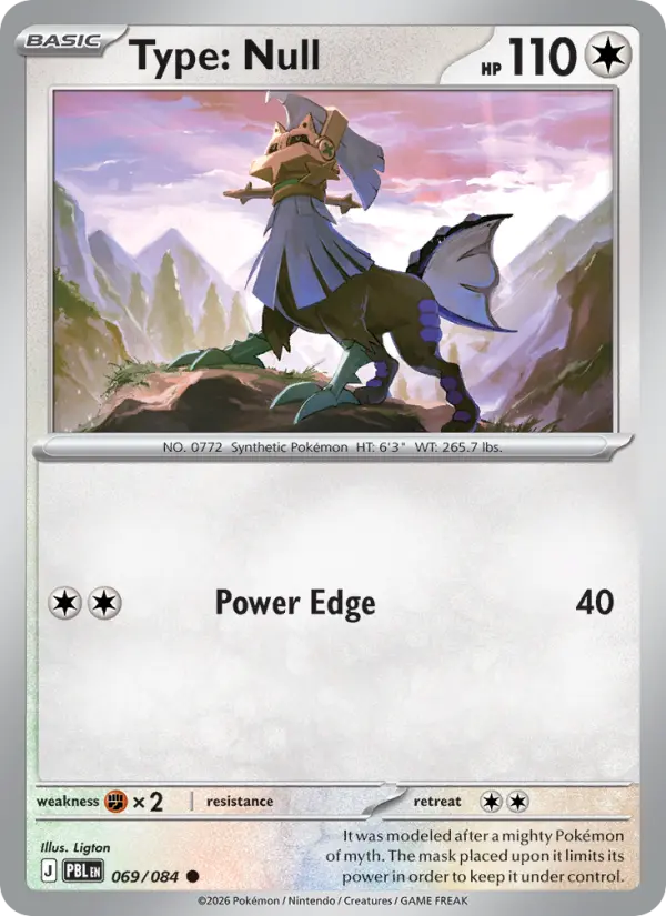 Type: Null — Pitch Black