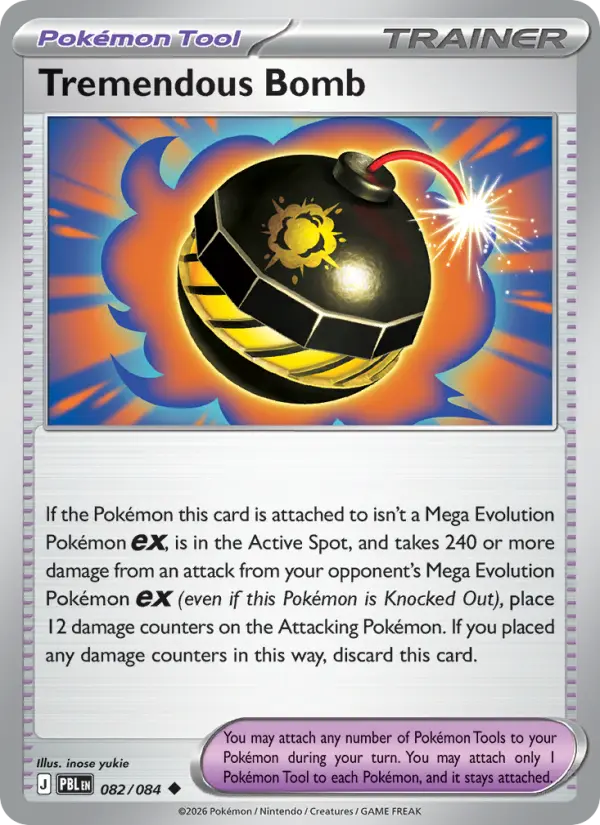 Tremendous Bomb — Pitch Black