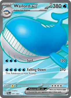 Wailord ex — Pitch Black