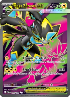 Mega Zeraora ex — Pitch Black