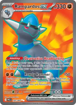 Rampardos ex — Pitch Black