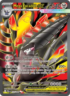 Mega Excadrill ex — Pitch Black